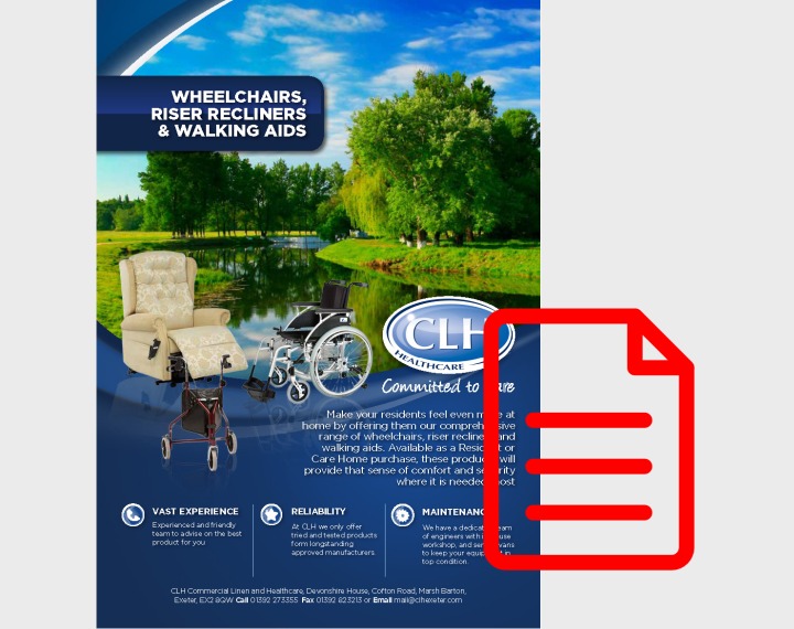 Wheelchairs, riser recliners & walking aids booklet