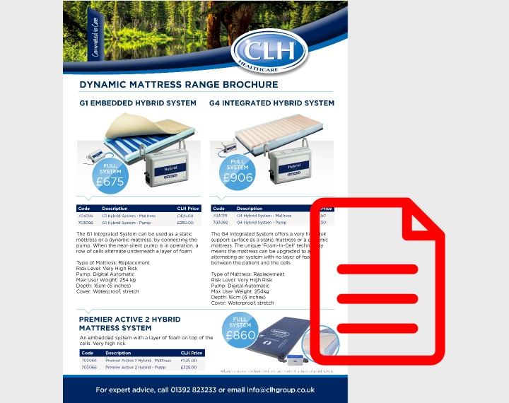 Dynamic Mattress Range Brochure