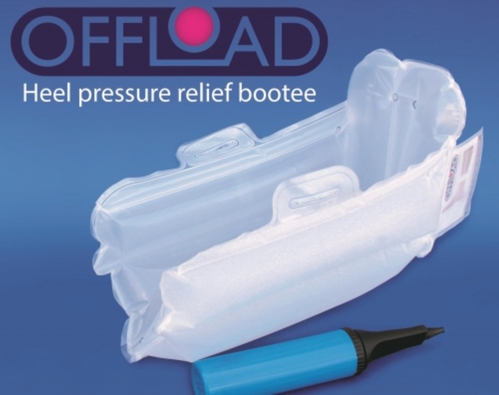 Offload heel pressure relief boot