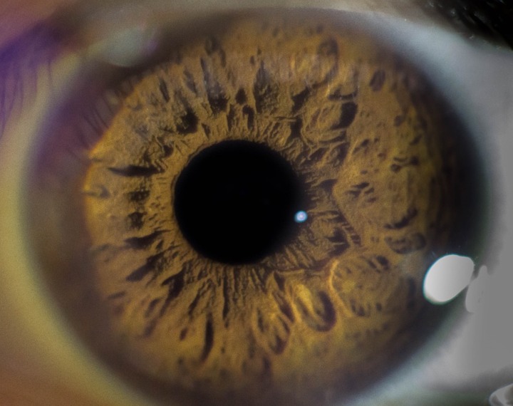 Close up of eye
