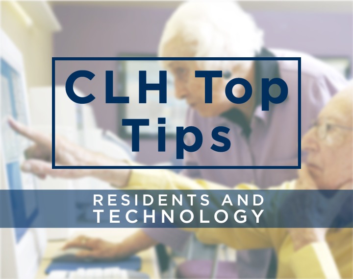 Help residents with technology