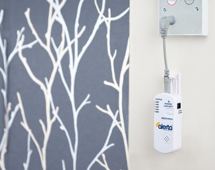 Alerta wireless wall point receiver