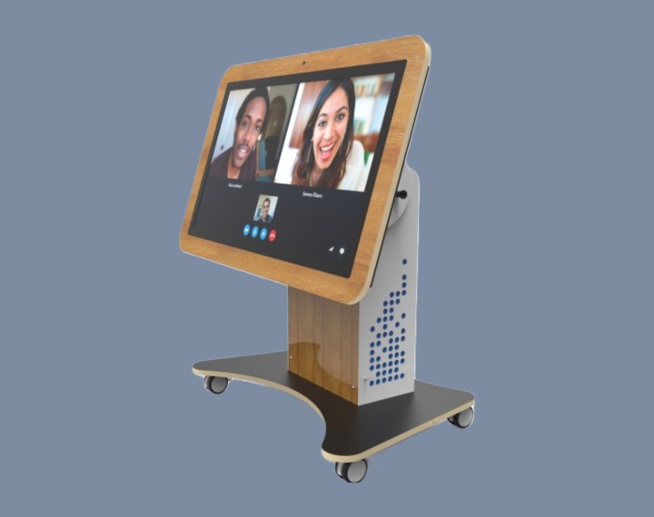 Fixed height interactive digital table