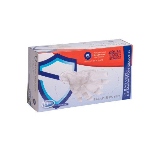 Vinyl Powder Free Gloves - Small
