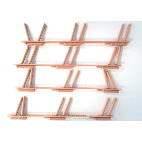 Brown Plastic Cotside Sliders - for casabeds