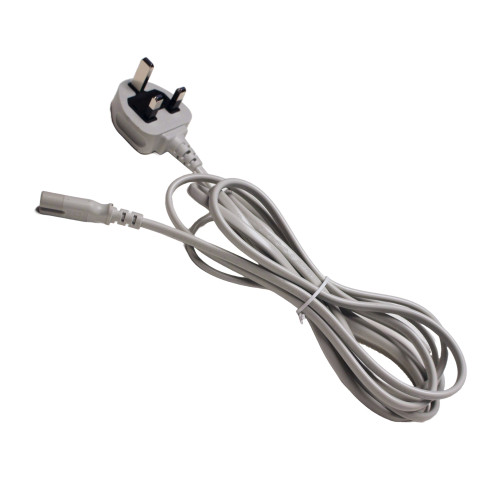 2 Pin Mains Charging Lead for Invacare Birdie Hoists / Oxford Classic Hoist