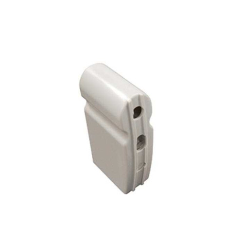 Harvest Grey Plastic Side Rail End Cap