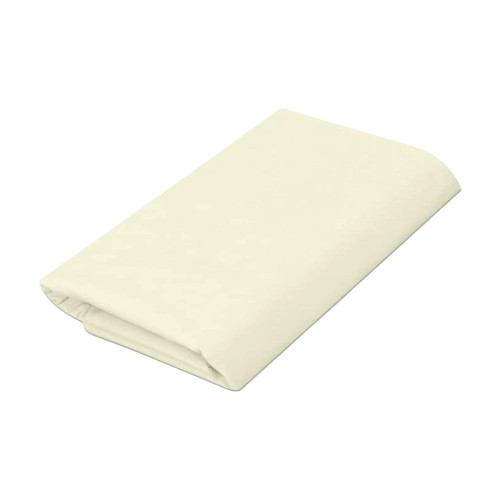 PolyCotton Flat Sheet, Double - Cream
