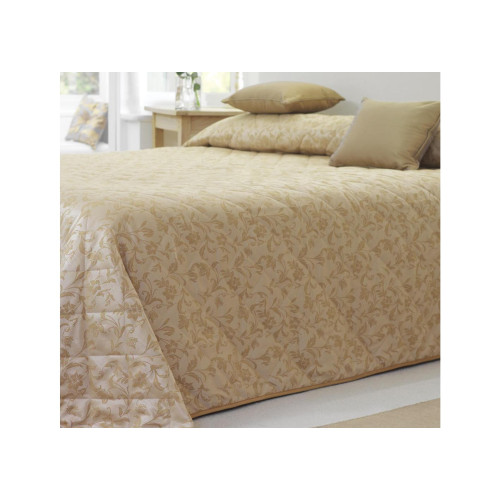 Single Quilted Bedspread - Sovereign Gold