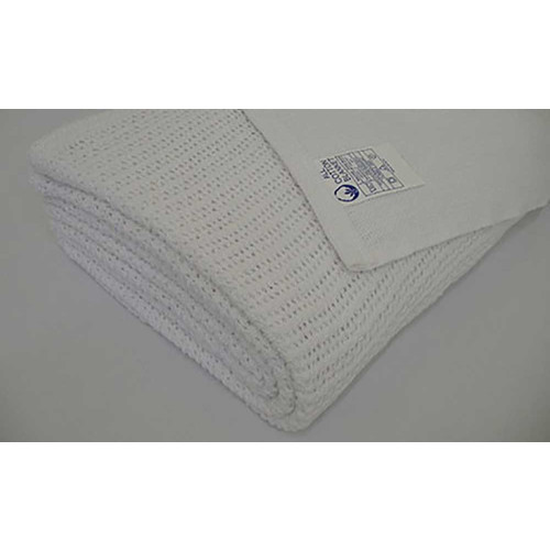 White 2024 cellular blanket