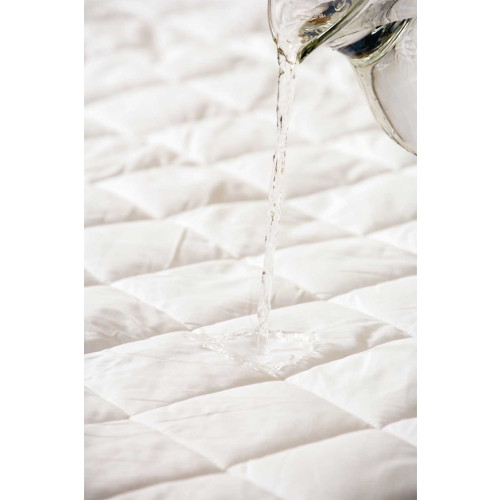 PolyCotton Fully Fitted Quilted Waterproof Mattress Protector