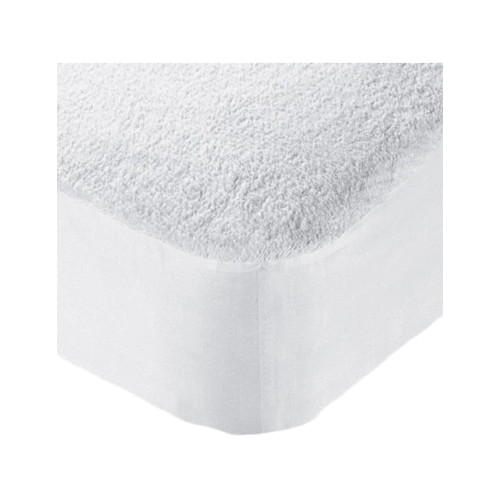 Terry Towelling W/proof Fitted Mattress Protector Sheet