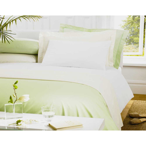 FR Polyester Flat Sheet, Single - Cream