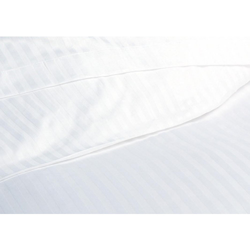 Satin Stripe PolyCotton Fitted Sheets