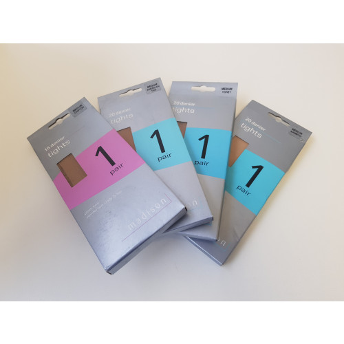 15 Denier Tights, Chiffon - Medium