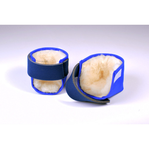 Lambs Wool Fleece Heel Protectors - Pair