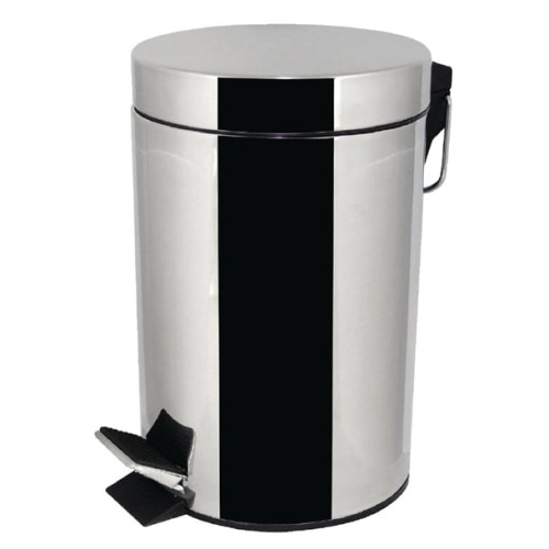 Round Metal Pedal Bins CLH Healthcare