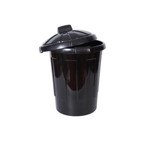Large Black Dustbin