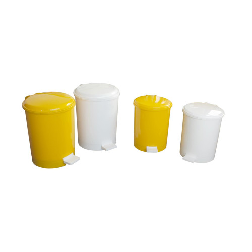 Round Plastic Pedal Bins