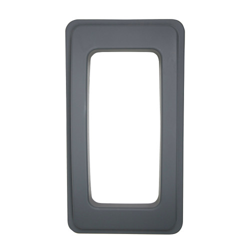 90L Wall Hugger Recycling Bin with Lid & Sticker Kit CLH Healthcare