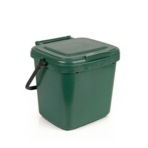 Food Waste Caddy in Green - 7 Litre