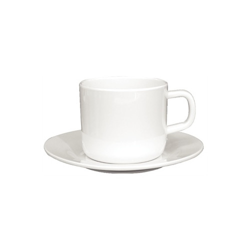 140mm White Melamine Saucers