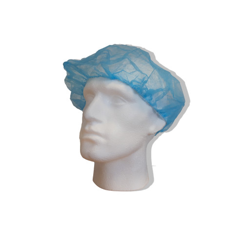Bouffant Style Mob Caps in Blue