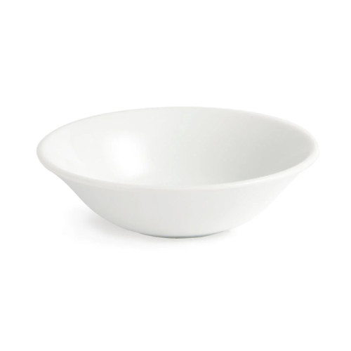 Olympia Whiteware Oatmeal Dessert / Cereal Bowls