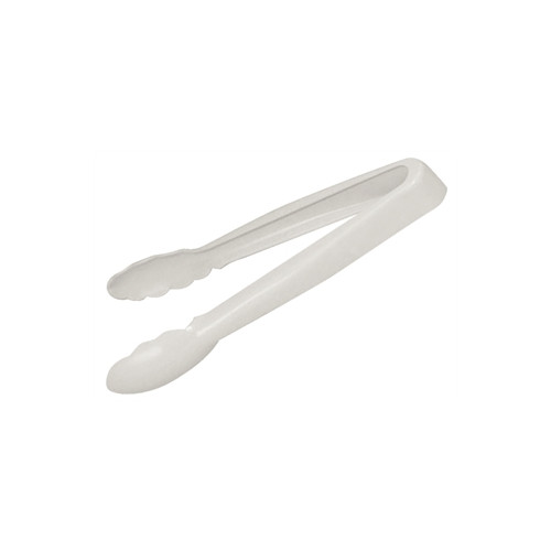 White Plastic Food Tongs