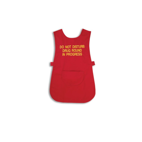 'Do Not Disturb Drug Round In Progress' Tabard - Various Sizes