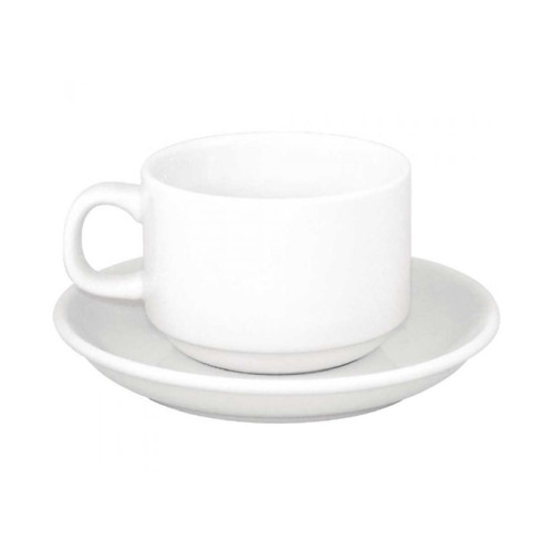 Athena Hotelware Stacking Cups & Saucers