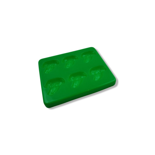 Silicone Food Mould with Lid - Broccoli Shape