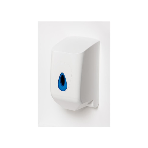 White Plastic Mini Centrefeed Dispenser