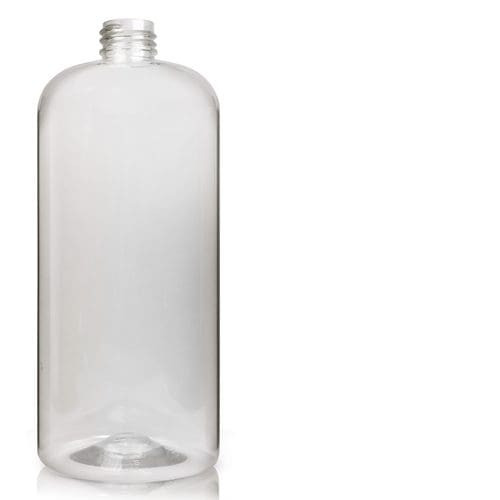 Clear Bottle with Flip Top Cap - 1000ml