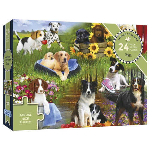 Gibsons 24 Piece Jigsaw Puzzle - Dogs
