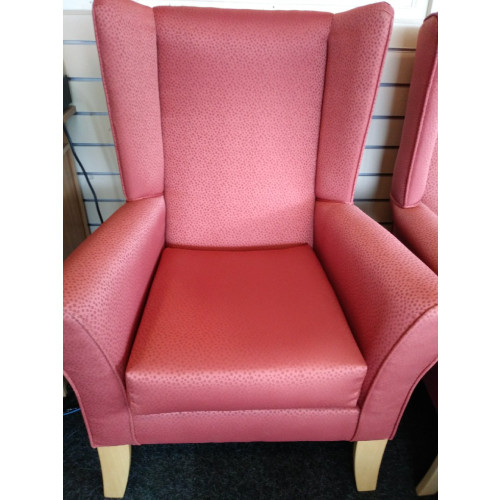 BRANDON High Back Chair with Wings