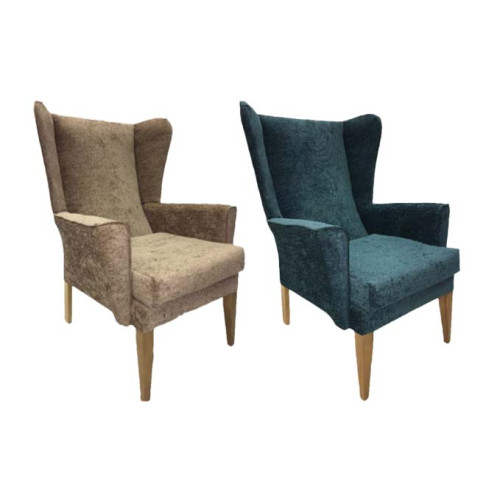 Albion High Back Wing Chairs