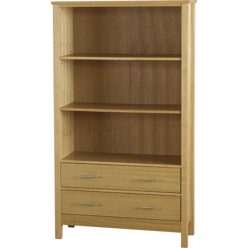 Oakleigh 2 Drawer High Bookcase