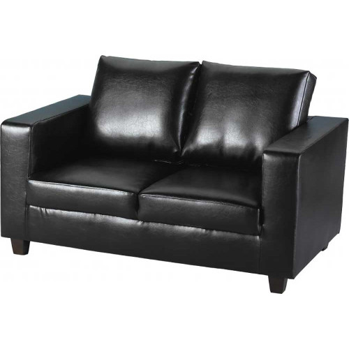 Faux Leather Tempo Two Seater Sofa
