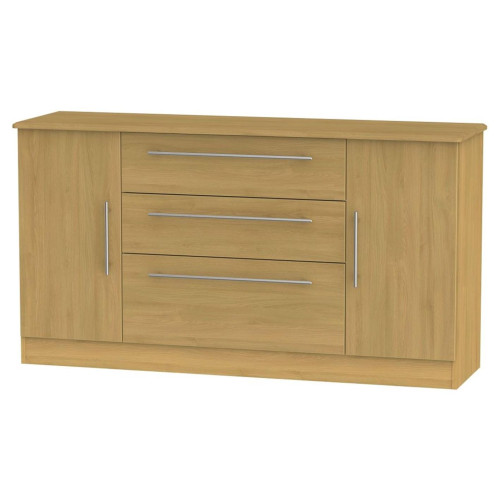 Living Room 2 Door / 3 Drawer Wide Unit