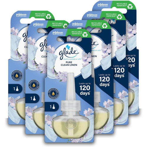 Refills for Glade Electric Plug In - Clean Linen (20ml)
