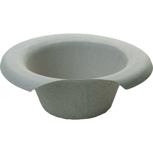 Caretex Pulp Commode Bowl Pans, 1.7 Litre