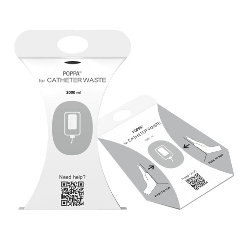 POPPAÂ® for Catheter Waste, 2000ml