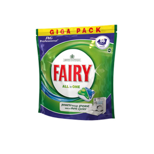 Fairy All-in-One Dishwasher Tablets - Pack (86)