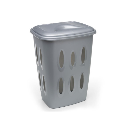 Silver Laundry Basket CLH Healthcare