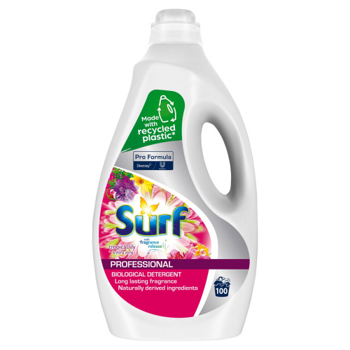 Biological liquid clearance detergent