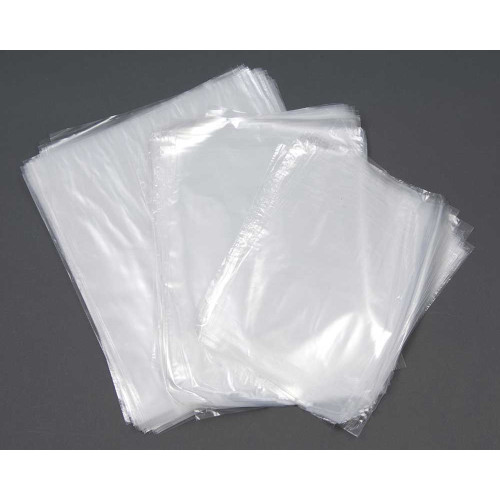 Medium 24" Clear Polythene Sacks - Roll (100)