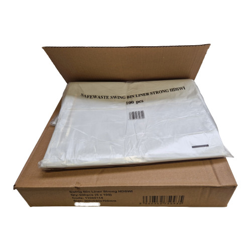 Heavy Duty Swing Bin Liners - Flat Packed