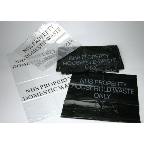 Black Sacks 'NHS Property' On Rolls