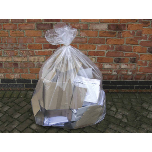 Clear Refuse Sacks 39" CLH Healthcare